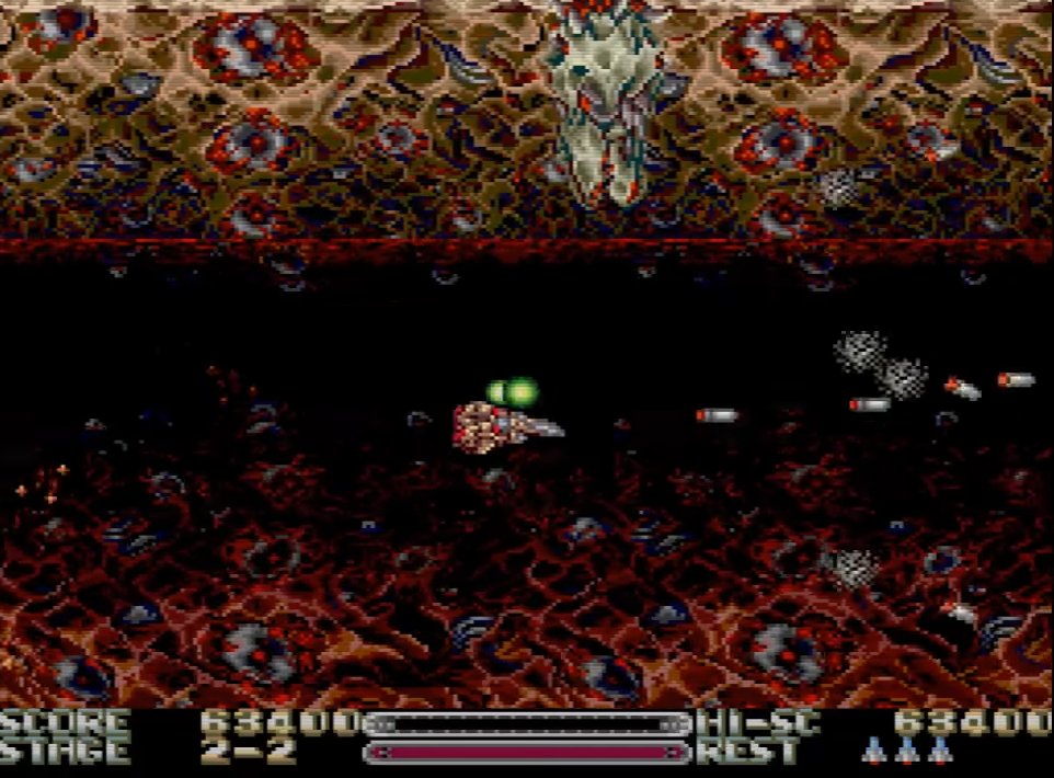 Juegos como RayXanbeR III, Axelay, Thunder Force IV o Pulstar volverían a utilizar el concepto que hemos descrito.