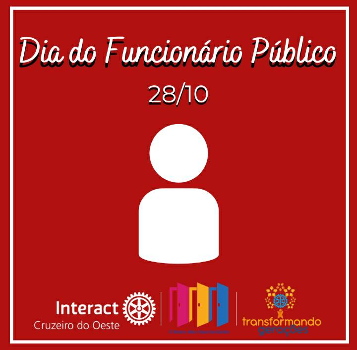 interact_cdo's tweet image. Na quarta feira (28/10) foi comemorado o Dia do Funcionário Público.A data foi instituída no governo do presidente Getúlio Vargas, através da criação do Conselho Federal do Serviço Público Civil, em 1937.Agradecemos  nossos queridos funcionários públicos que ajudam nosso país💙