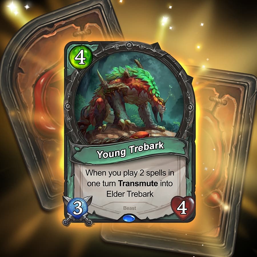 RiseOverlords's tweet photo. #RotOcards Young Trebak.
Some units can evolve into something better if their requirements are met.. 🦎->🦖
Illustration by @ Brolo on ArtStation &amp; Devianart
#tcg #ccg #cardvideogame #gamedev #gameart #2dgame #indiegame #fantasyillustration #fantasygame #unity #madewithunity https://t.co/OpOOn0WcVo