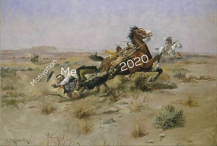 Anyone else??

(Charles Russell, Incident Near Square Butte, 1987)