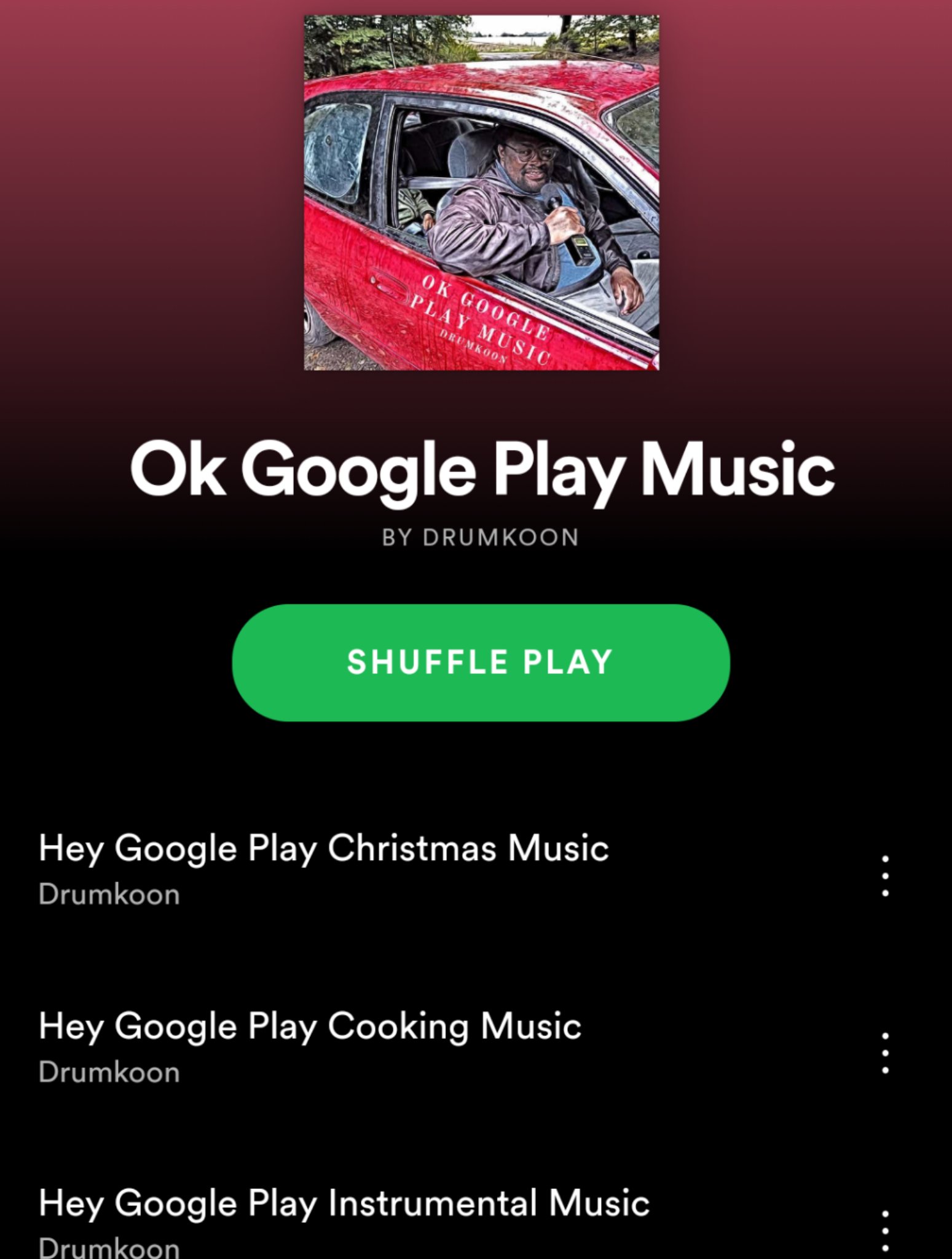 Geraldine On Twitter Someone Just Released An Album On Spotify Called Ok Google Play Music And I Am Basking In The Evil Brilliance Of It All Https T Co 1msxsduhmo
