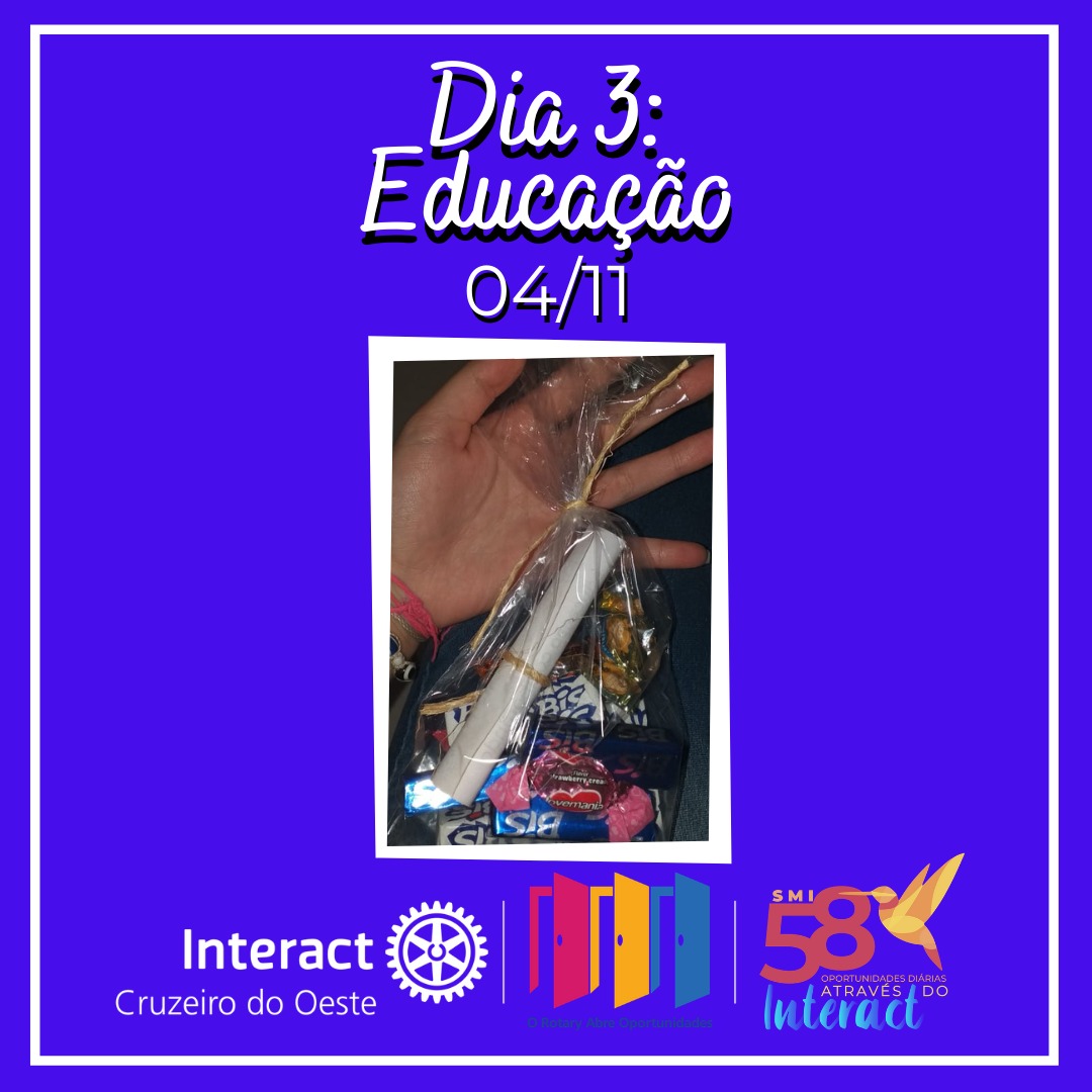 interact_cdo's tweet image. Na quarta feira (04/11) foi o terceiro dia da SMI, onde a proposta era a educação. Desse modo fizemos algumas lembrancinhas para homenagear nossos profissionais da educação que diariamente contribuem para o desenvolvimento do nosso País.💙