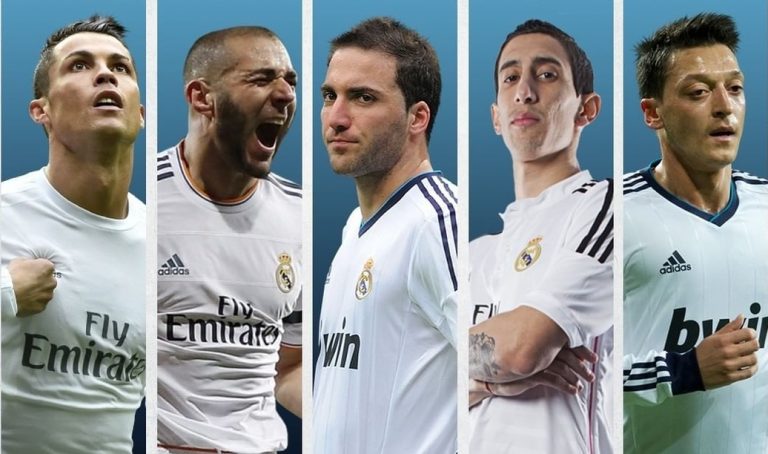 Malgré cette élimination, Les statistiques des joueurs du Réal sont hallucinantes sur la saison 2011-2012 :Ronaldo 60 buts, 15 passes dBenzema 32 buts, 13 passes dOzil 7 buts, 24 passes dDi Maria 7 buts, 16 passes dHiguain 26 buts, 9 passes d