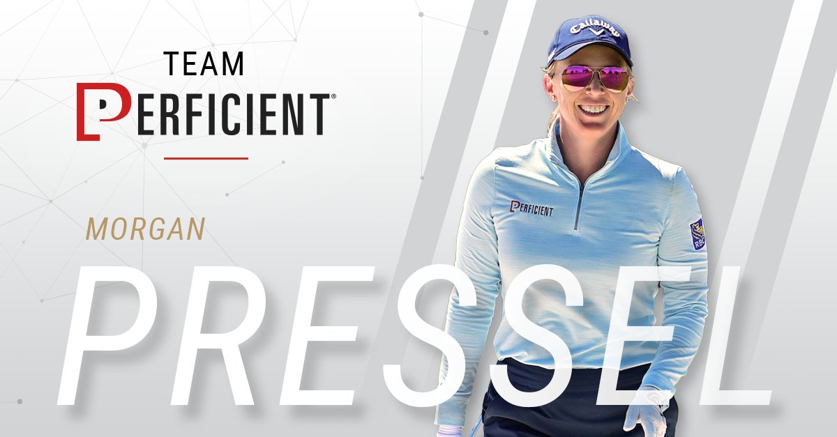 Perficient's tweet image. Our #TeamPerficient partner @mpressel is participating in this week&apos;s @LPGA @VOAClassic ⛳️

We look forward to watching and wish Morgan the best of luck! 👏

How to watch the #VOAClassic: lpga.com/news/2020/how-…