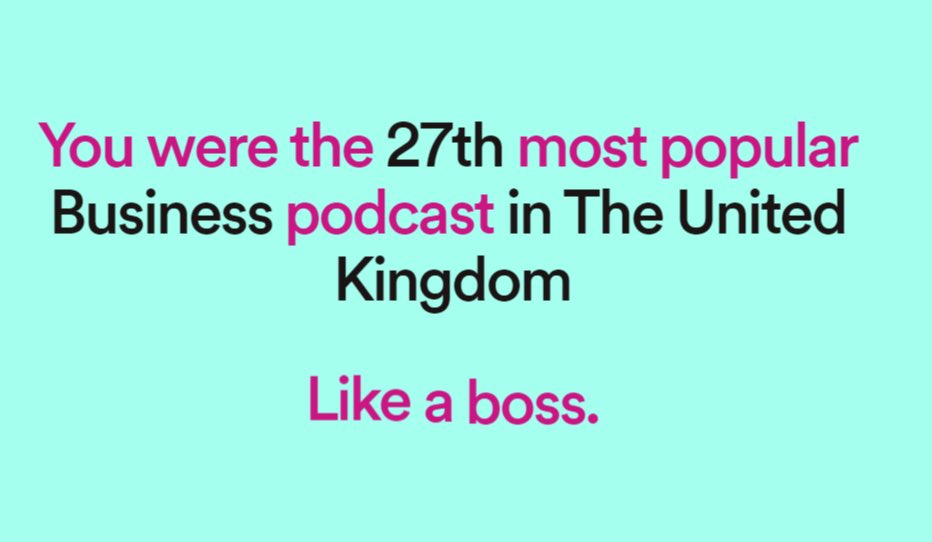 PropertyStrat's tweet photo. Big thank you to everyone thatโs given our podcast a listen thus far and shout out to all the day 1 listeners โค๏ธ๐ ๐
#RoadToTop10 #SpotifyWrapped #WealthisKey https://t.co/Qzs2CoiUsH