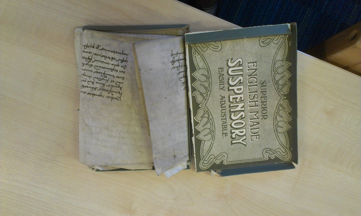 Countdown to corpus release: The Stavanger #MiddleEnglish corpora are temporarily down as new versions are underway. While we wait, a series of festive snippets from the #MELD and #MEGC corpora: 1) a will from Landbeach, 1516, Cambridge Archives.