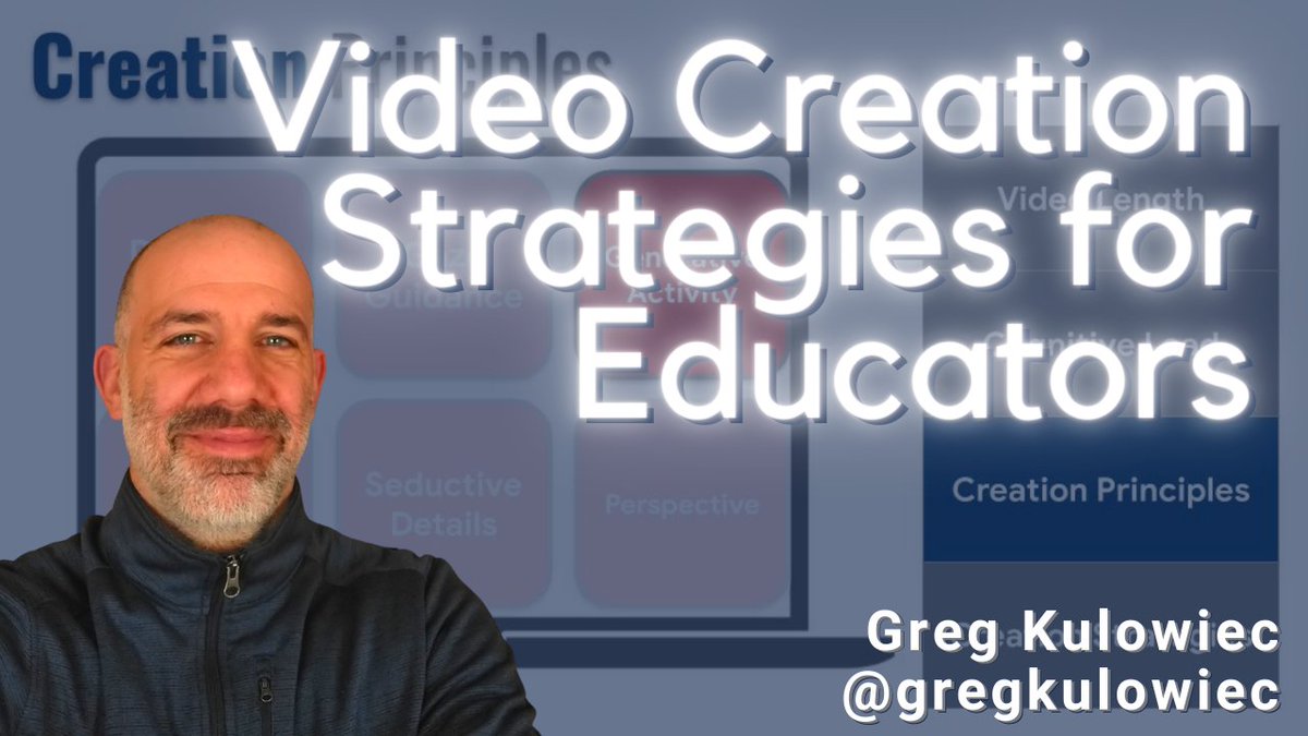 gregkulowiec's tweet photo. I think this new video could be really helpful for teachers that find themselves creating instructional videos. It is a bit on the longer side…but, worth a look.

https://t.co/ZslTTSckzz https://t.co/8Wro1gfvBZ