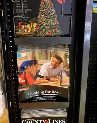 Cooking for Beau Cookbook on sale by checkout! 100% of the proceeds to benefit the <a href="/BeauBidenFdn/">Beau Biden Foundation</a>. Check out the recipe for peach pie by Mrs J! #givingback #netDE #Delaware