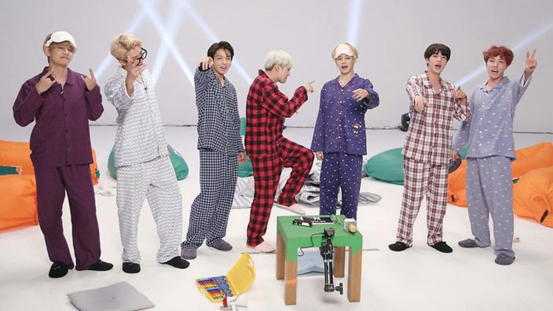 BTS produces more content (encompassing music, MVs, variety shows, alt universes, etc) than any artist I know, so they've shown off a myriad of images: tough, soft, goofy, emo, etc.But the U.S.-targeted version of BTS sticks to a very specific archetype.