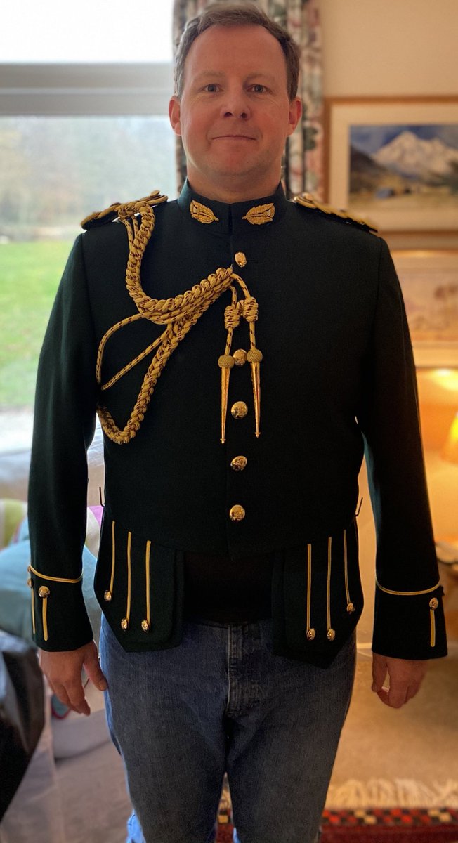 Another Day, another happy <a href="/The_SCOTS/">The SCOTS</a> customer, instant fitting pre lockdown and hand delivered today #service #bespoke #tailor #military #uniform #civilian