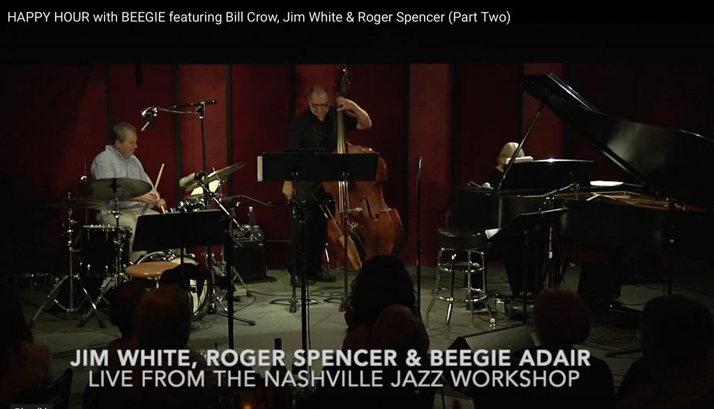 MonicaRamey's tweet photo. Did you catch our latest #HAPPYHOURwithBEEGIE featuring #BillCrow, #JimWhite & #RogerSpencer?
Watch anytime, for #FREE! Cheers!🍸
https://t.co/PHgBUbSbaw
#happyhour #cheers #thanksgiving #stories #anecdotes #legends #musicians #music #jazz #BeegieAdair #cheers #MonicaRamey https://t.co/wu8pnD2hYM