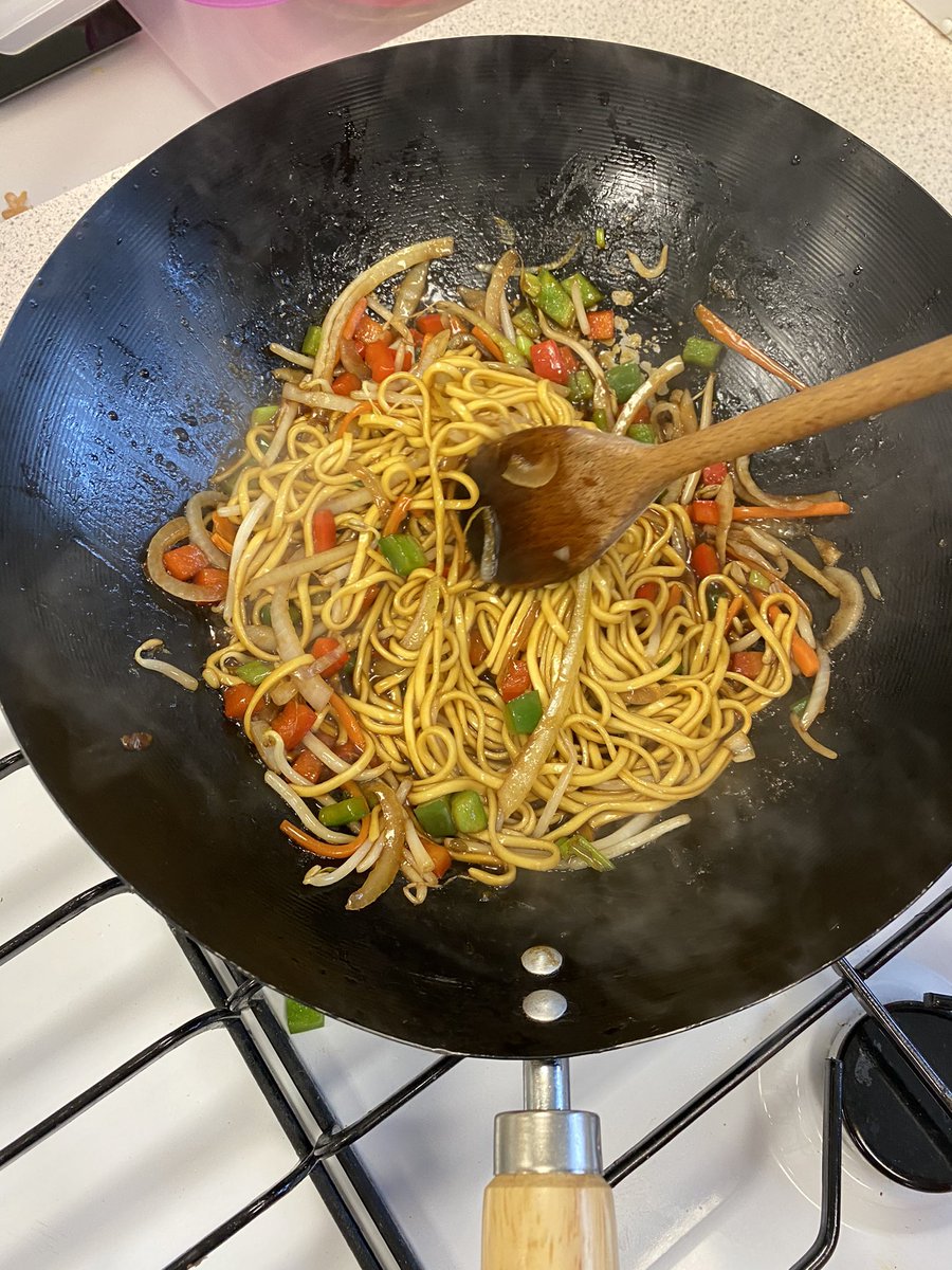 Very impressed with S3 vegetable prep today, evaluating their work for each cut of veg they did. They then made vegetable chow mein, some devoured before it left the classroom. #vegetableprep #HealthyFood #fakeaway