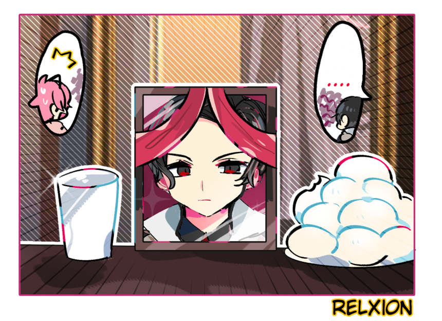 relxion_kunp's tweet photo. Surprise For Lucifer.❤️(Gone Wrong) #obeyme https://t.co/wDL3ZZX8c8