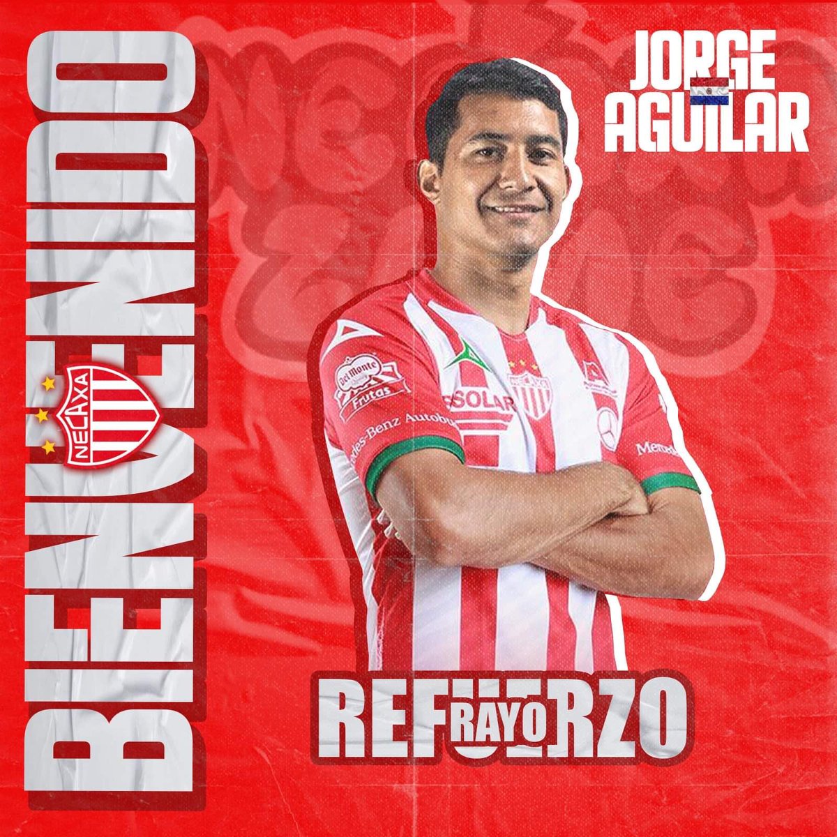NecaxaZone's tweet photo. ¡REFUERZO RAYO! Club Necaxa anuncia la llega de Jorge Aguilar 🇵🇾, llega un nuevo defensa al club! 
¡Fuerza Rayos! 🙌🏽⚡️🇲🇽
#Necaxa | #Rayos | #Futbol | #NecaxaZone  🔴⚪️⚡️⚡️ https://t.co/6RaaI5nb8s