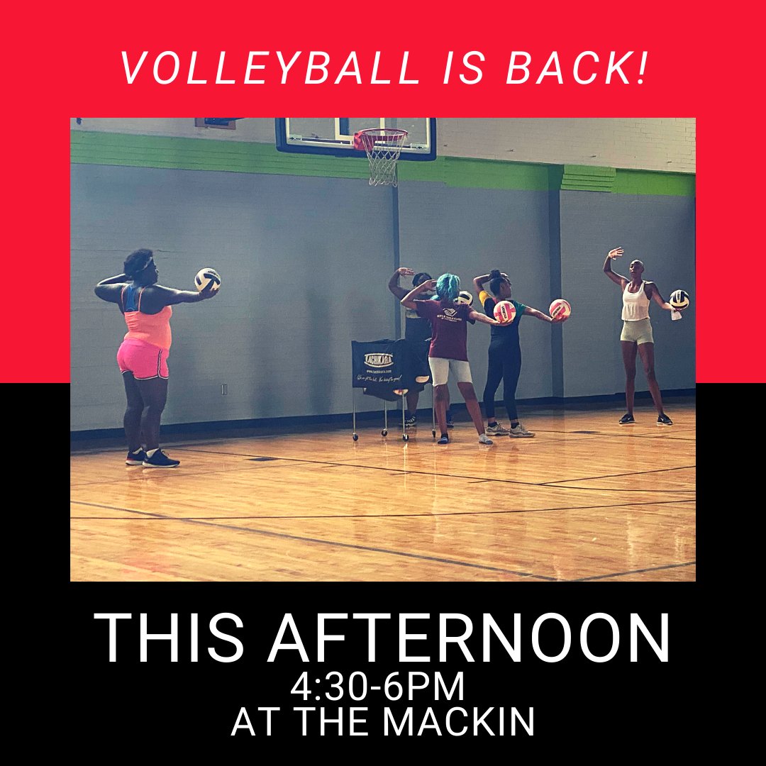 Volleyball is back!  We took a break last week for Thanksgiving, but we're back in the gym this week.  We will be taking all COVID precautions, spreading out and wearing masks.  Girls age 8 - 16 are welcome to come practice with the team.  ⁠
⁠
344 N 26th St ⁠
4:30 - 6:00