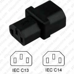this one is a male to female connector.in other words, it's an extension cable that's 0 inches/cm long.