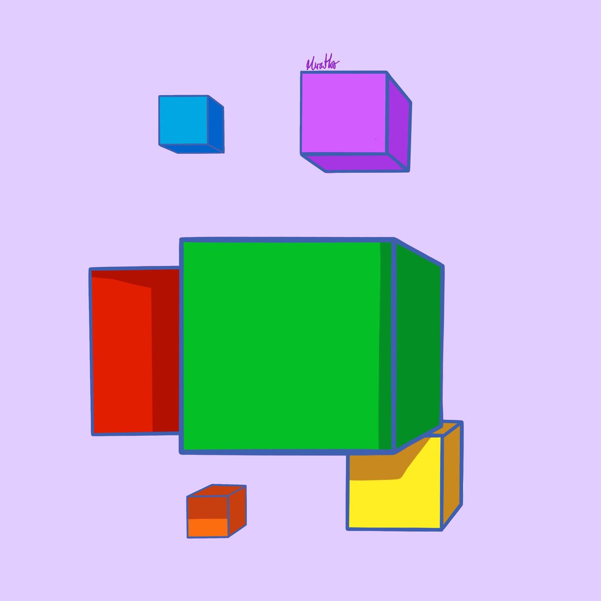 Just Boxes.
#art #artshare #ArtistOnTwitter #artistsoninstagram #Procreate #boxes