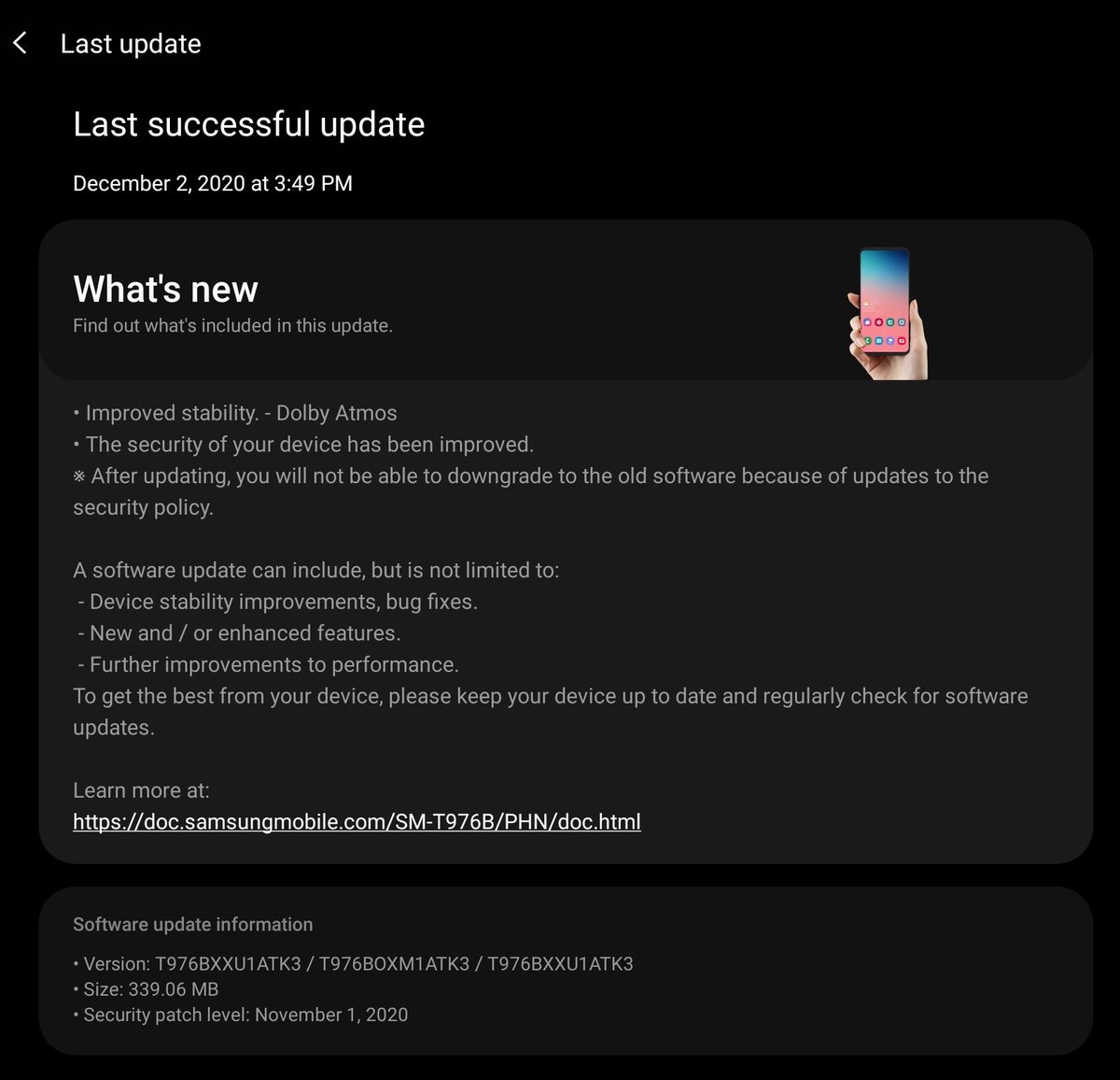 devinbltn's tweet image. #Samsung being super busy today with both my Galaxy Z Fold2 and Tab S7+ 5G getting updates today here in the Netherlands. About that Android 11 /One Ui 3.0, we need it fast! #Galaxy #ZFold #Tab @SamsungNL @SamsungMobile