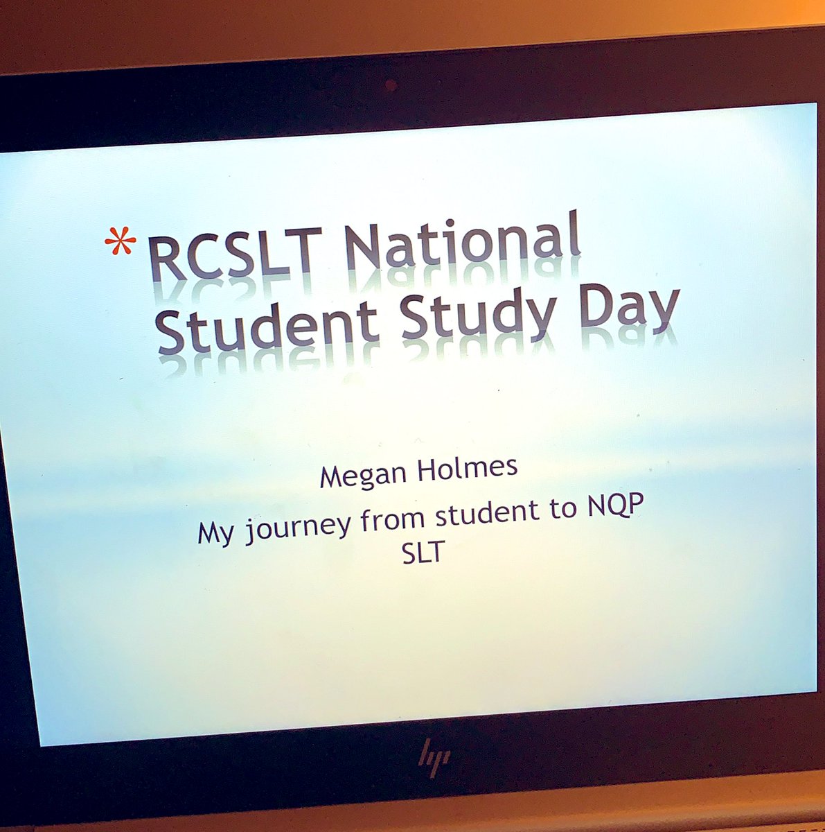 Excited to share my experiences as a NQP tomorrow! #RCSLTStudentDay I hope the day is informative for all #sltstobe! @RCSLT 👩🏻‍🎓☺️