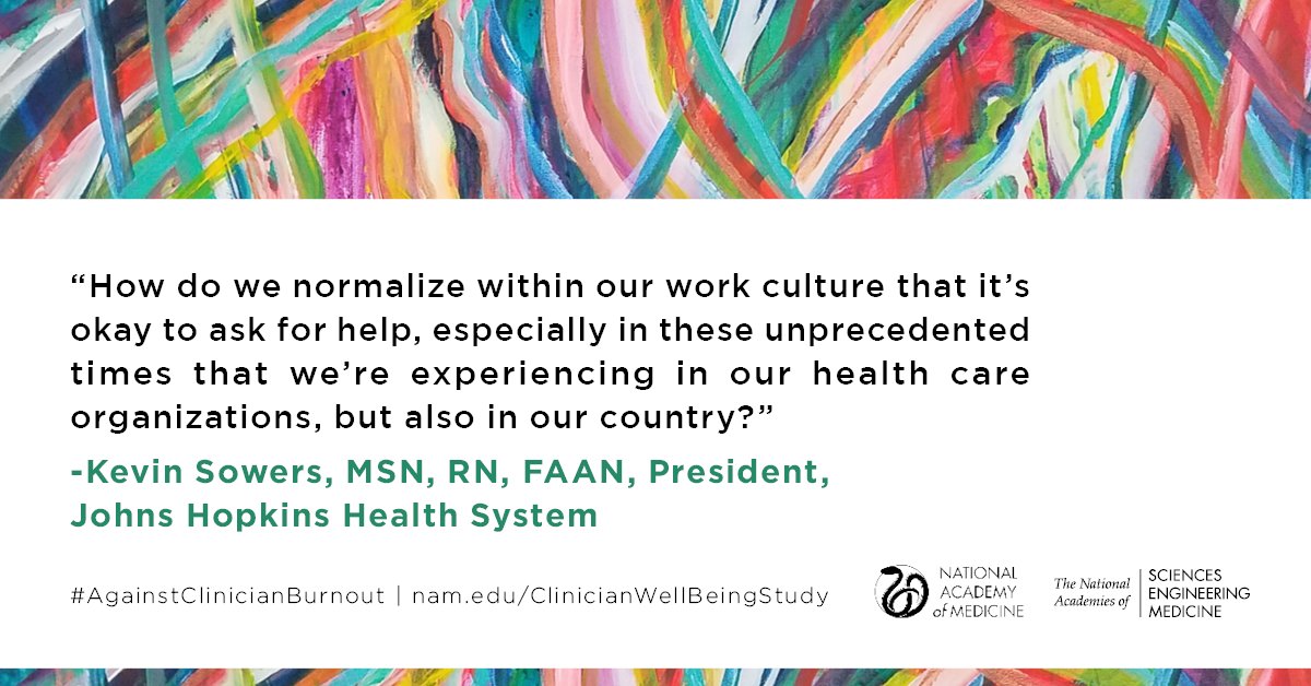 How can health care organizations address the crisis of clinician burnout during #COVID19 & beyond? Read our strategies for leaders to make sustained commitments to #ClinicianWellBeing & take action #AgainstClinicianBurnout using a systems approach: ow.ly/jdGR50Cyi5e