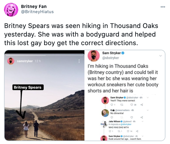 Happy birthday to Britney Spears, who wasn\t afraid to give this Lost Gay Boy some directions 