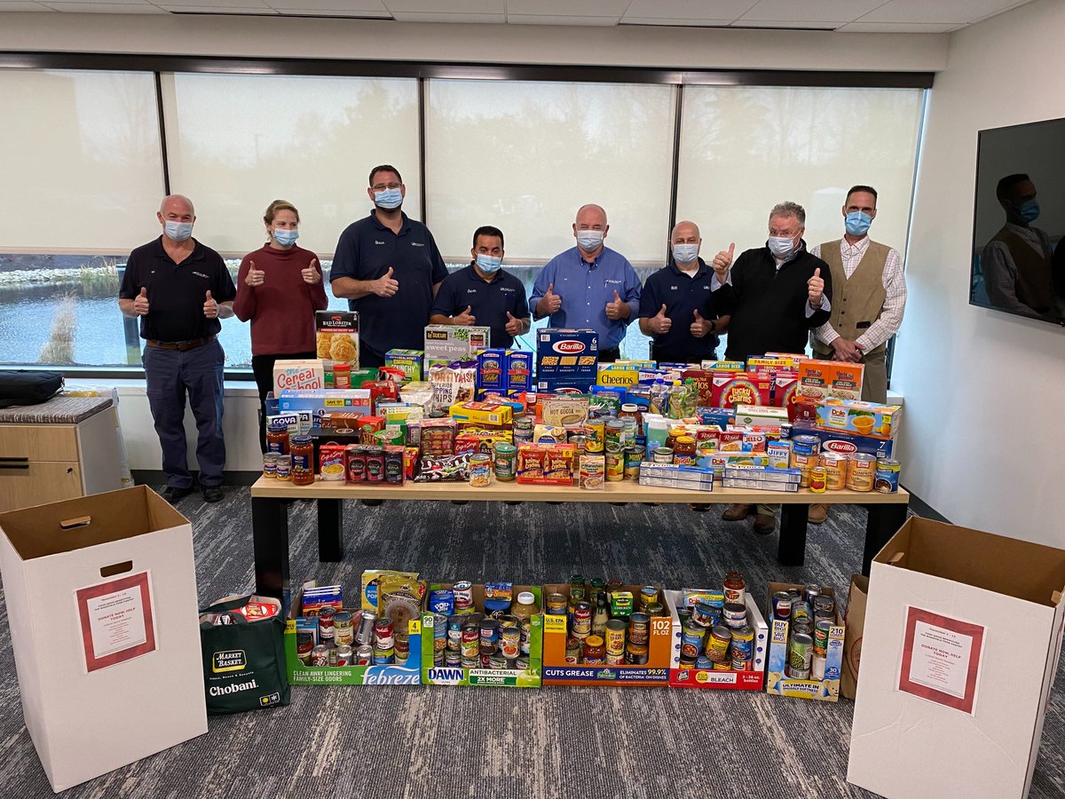 Many thanks to the tenants and employees of our Edgewater Office Park in Wakefield for donating food and money during the recent Food Drive to benefit the <a href="/wakefieldpantry/">Wakefield Food Pantry</a> . Food insecurity is hitting record highs due to the pandemic and we appreciate everyone’s support.