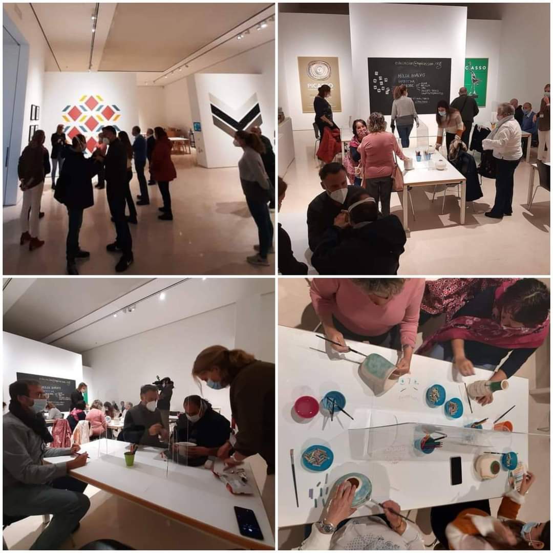 <a href="/DTASOCIDEAragon/">ASOCIDE ARAGÓN</a> <a href="/FASOCIDE/">FASOCIDE</a> La accesibilidad a la cultura de las personas sordociegas es de vital importancia. Esta actividad  la realizamos esta semana en el gran <a href="/mPICASSOm/">Museo Picasso Málaga</a> 
Gracias!