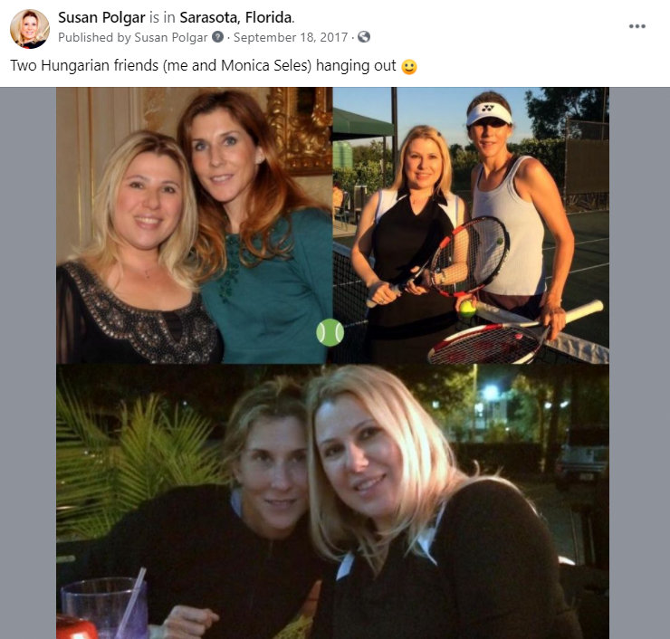 Happy birthday to my fellow Hungarian and good friend, tennis legend Monica Seles!     