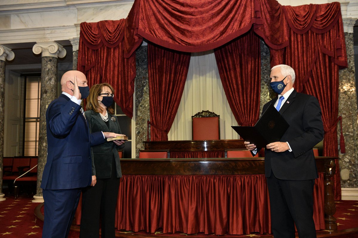 SenMarkKelly's tweet image. It’s time to restore science, data, and facts to Congress and be the independent senator Arizona deserves. Thank you for this honor, Arizona.