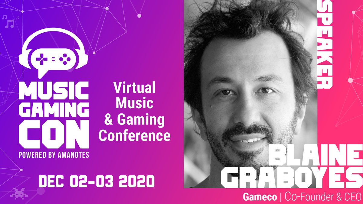 CEO <a href="/blaineglobal/">Blaine Graboyes</a> is set to speak at <a href="/musicgamingcon/">Music Gaming Con</a>  tomorrow, Dec 3rd at 2pm ET. Click below to register for your spot today! #MusicGamingCon

bit.ly/2Juprun