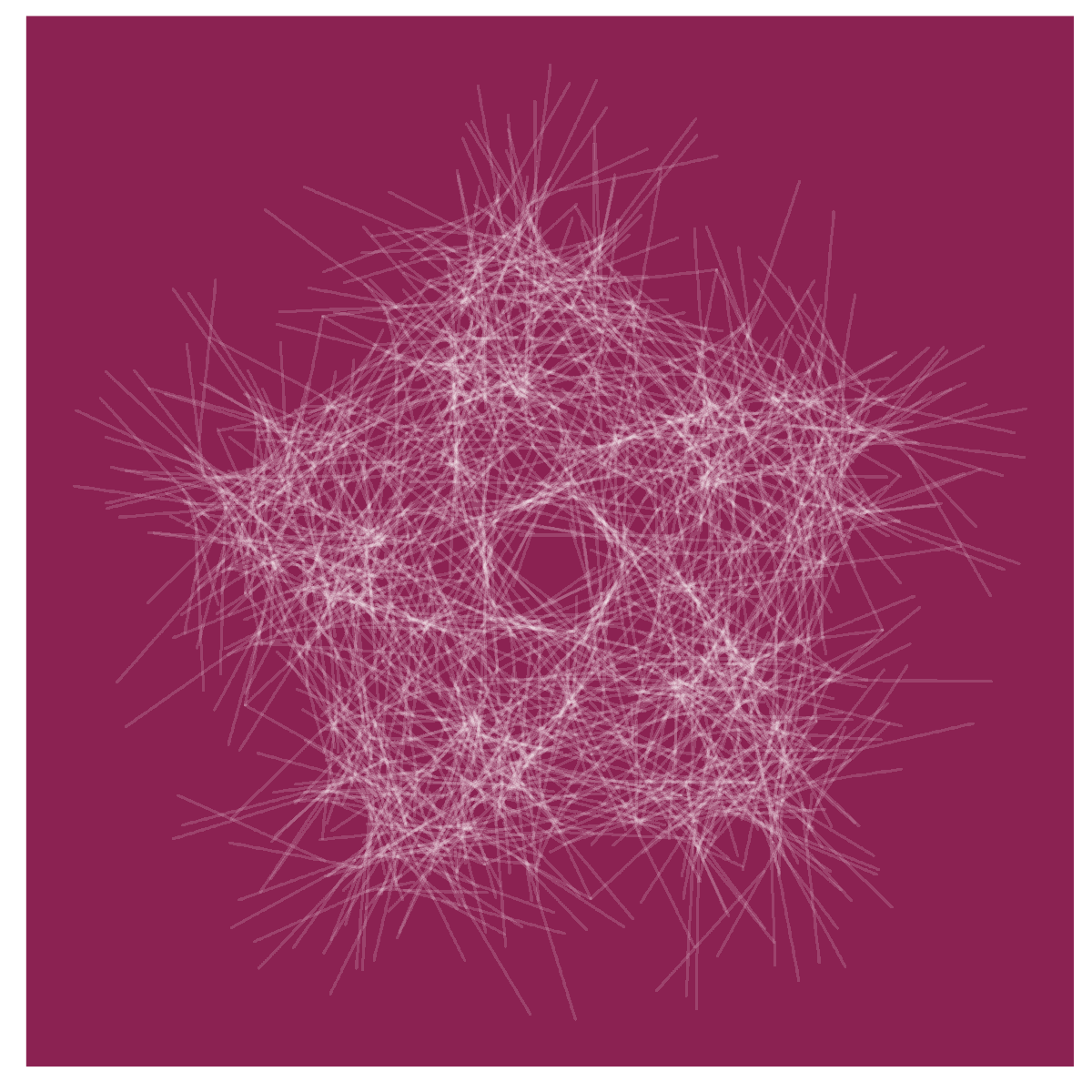 aschinchon's tweet photo. The beauty of thorns

#rstats #generativeart #maths #ggplot2 

Tutorial w/code: https://t.co/JxggfYZcKz https://t.co/RTu459Ml24