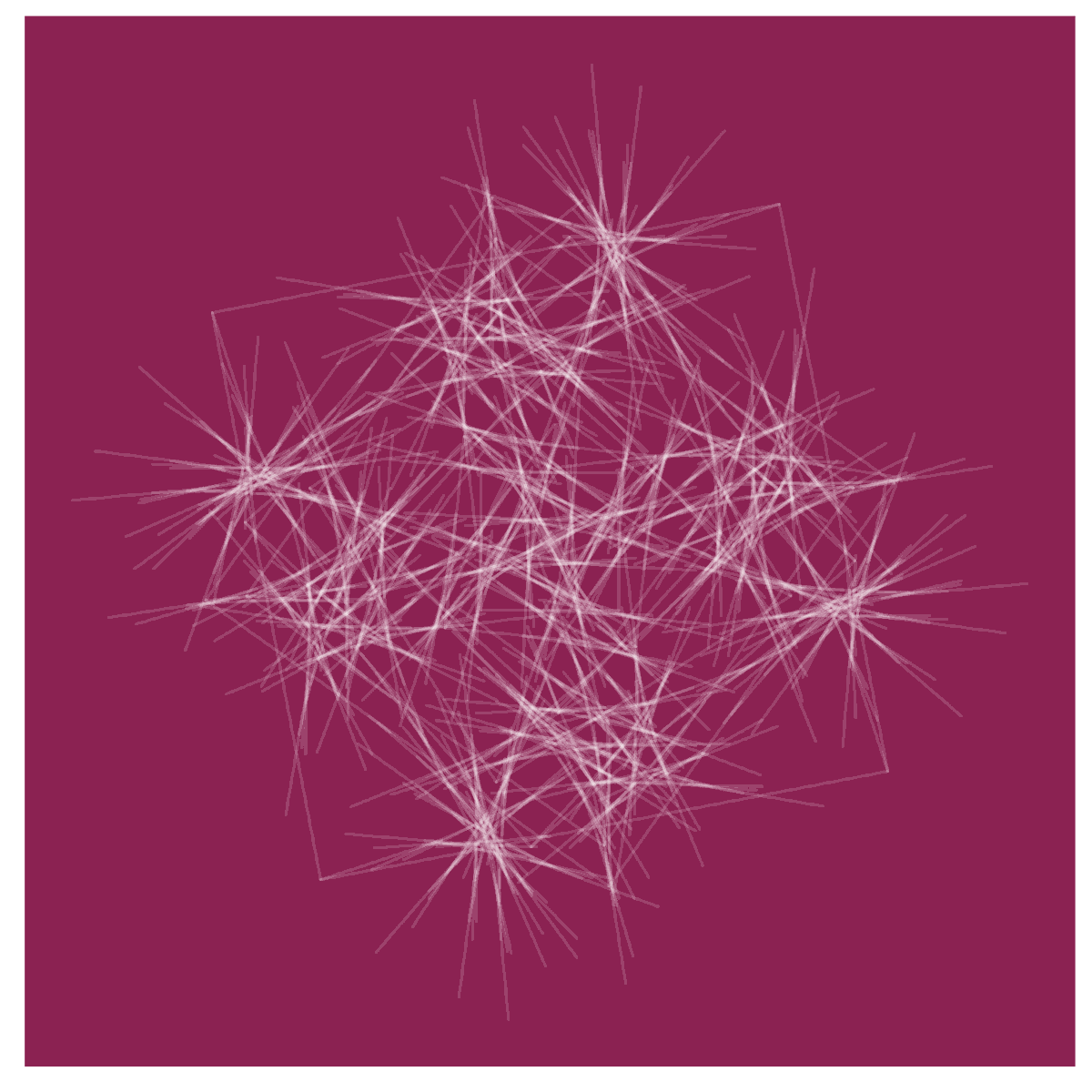 aschinchon's tweet photo. The beauty of thorns

#rstats #generativeart #maths #ggplot2 

Tutorial w/code: https://t.co/JxggfYZcKz https://t.co/RTu459Ml24