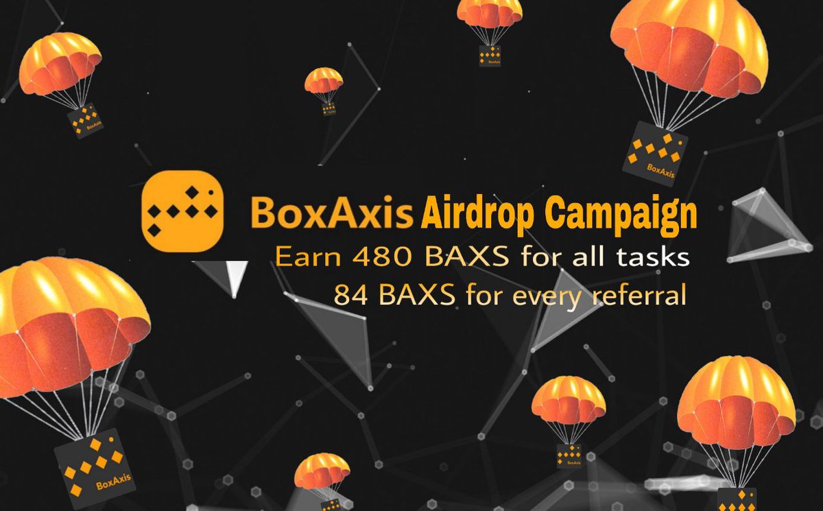 🏆BoxAxis Airdrop🏆
🎁 480 BAXS
👫84 BAXS

🔗 Airdrop link: t.me/BoxAxisbot?sta…

🔹Telegram kanal ve gruplarına katıl,
🔹Twitter adresini takip ve retweet et,
🔹ERC20 ETH adresini kaydet

#Airdrops #Airdrop #BoxAxis