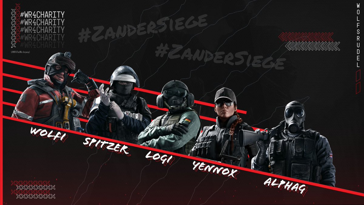 Am Wochenende vom 19. und 20. Dezember findet #ZanderSiege #Charity statt! ⚡️
Dafür gibt es am 13.12 ein Qualifikationstunier 

Auch diesem mal wird das Wolfsrudel wieder angreifen! 

Wir sehen uns am 13.12! 📅
🌴 twitch.tv/zander

<a href="/ZanderLP/">ZANDER</a> #WR4Charity #WR4theWIN🐺