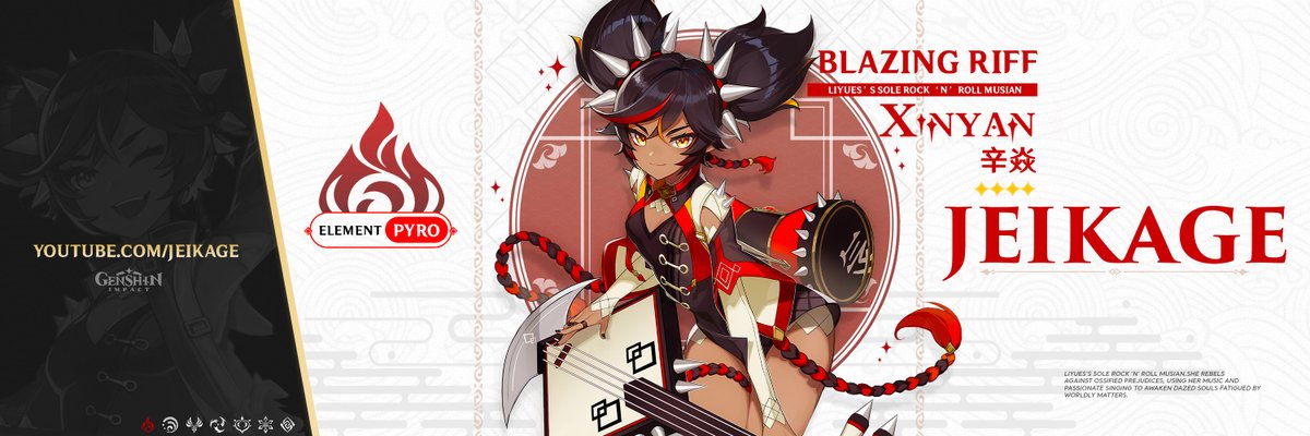 Alkaline____'s tweet image. ''Xinyan''

Header for @ realJeikage 

Support is highly appreciated ❤️