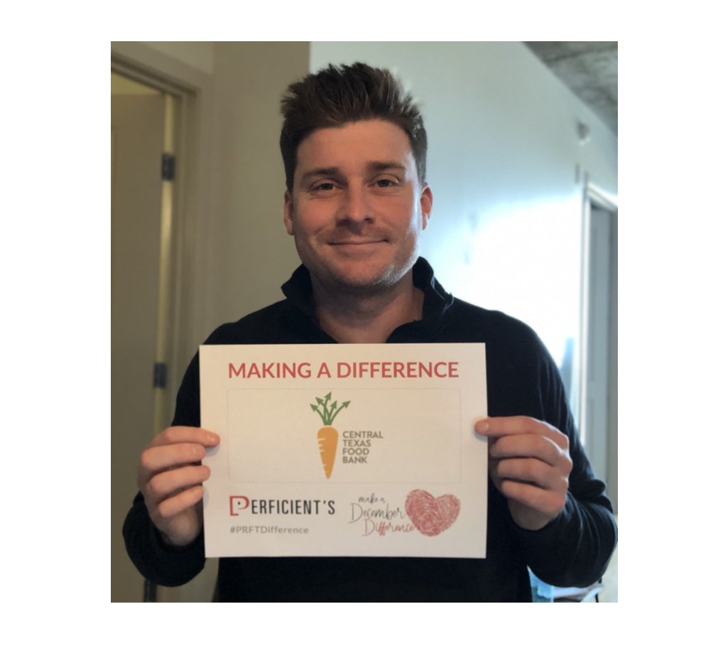 JustinPRacine's tweet image. 1 out of 4 children in Central Texas is food insecure and experience negative health consequences. Because of this, I&apos;ve decided to donate to the @CTXFoodBank. A big thanks to @Perficient for allowing us to donate to causes that are close to our hearts. #PRFTDifference