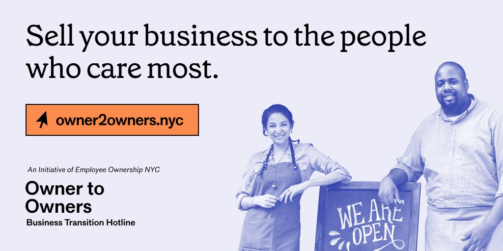 The Working World (@workingworldorg) on Twitter photo We are proud to join <a href="/NYCMayor/">Mayor Eric Adams</a> and our network of partners to launch Owner to Owners! This initiative helps business owners explore the option of selling their company to their employees. Learn how: bit.ly/2Vqmo8Y We are proud to join <a href="/NYCMayor/">Mayor Eric Adams</a> and our network of partners to launch Owner to Owners! This initiative helps business owners explore the option of selling their company to their employees. Learn how: bit.ly/2Vqmo8Y