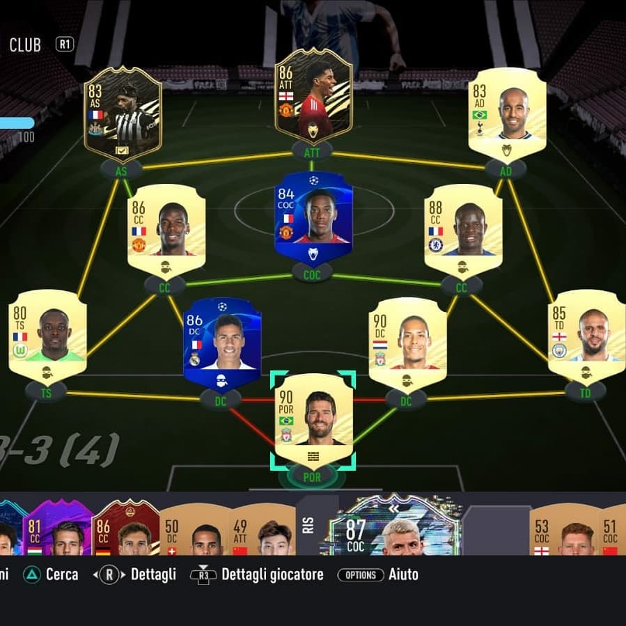 Complimenti al secondo vincitore di questa Wl...HSSC BEST PLAYER #2
Con uno straordinario risultato termina il fut champions con un fuoriclasse 3🎮
Di seguito riportato il team con cui ha ottenuto il risultato stimato 💣