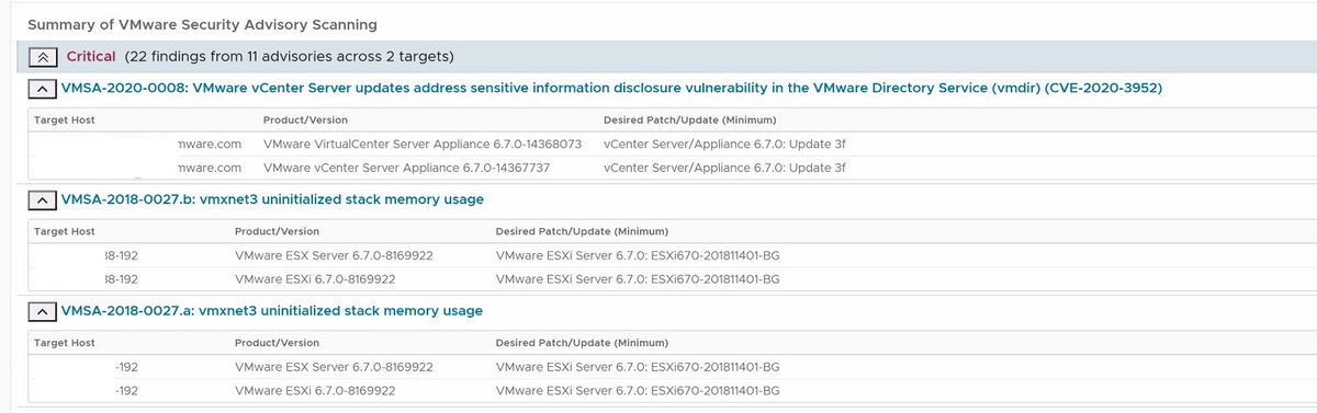 Look  @plankers Security patch scanning!