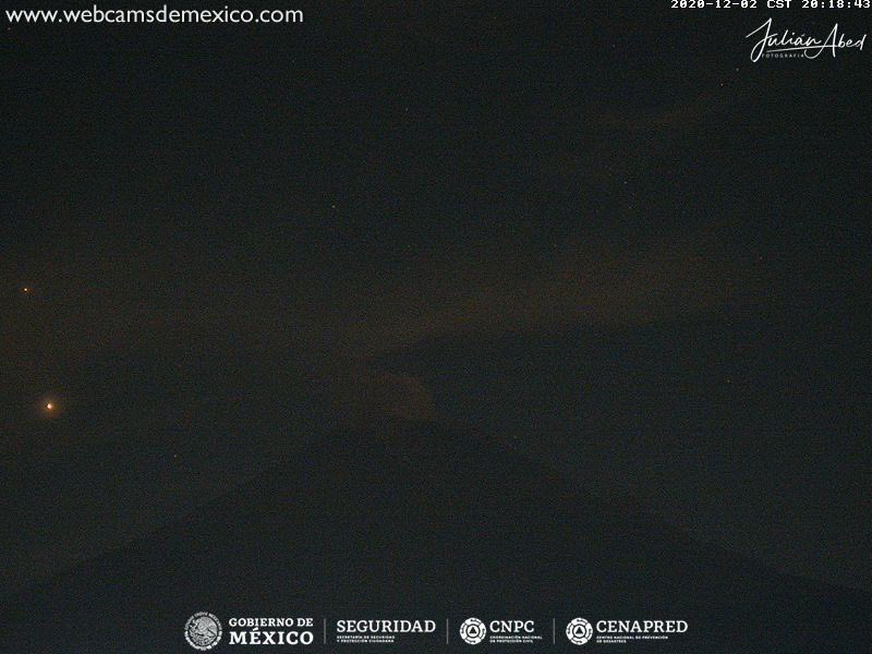 Popocatepetl_MX's tweet photo. Júpiter y Saturno 🪐 https://t.co/CCbLCaIIL9