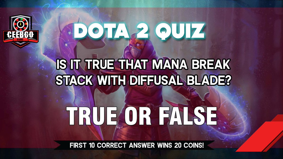 🎉 CEEBGO DAILY QUIZ 🎉

Another True or False ~
Good luck!

PS:
Help other players &amp; share the post after you answer, if not, reward's forfeited. Less than 20 answers means no winners.

#Ceebgo