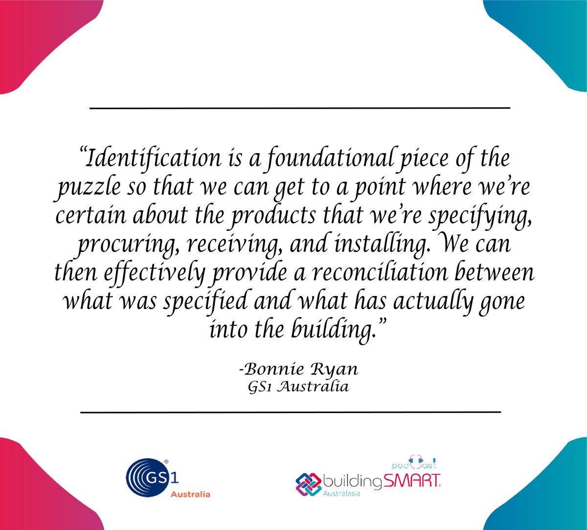 Episode 2 of "Digital Supply Chains in the Built Environment" Podcast OUT NOW!

To view, visit bit.ly/3cU8MuJ or to listen visit open.spotify.com/show/5GOv5FD3M… or podcasts.apple.com/au/podcast/bui…