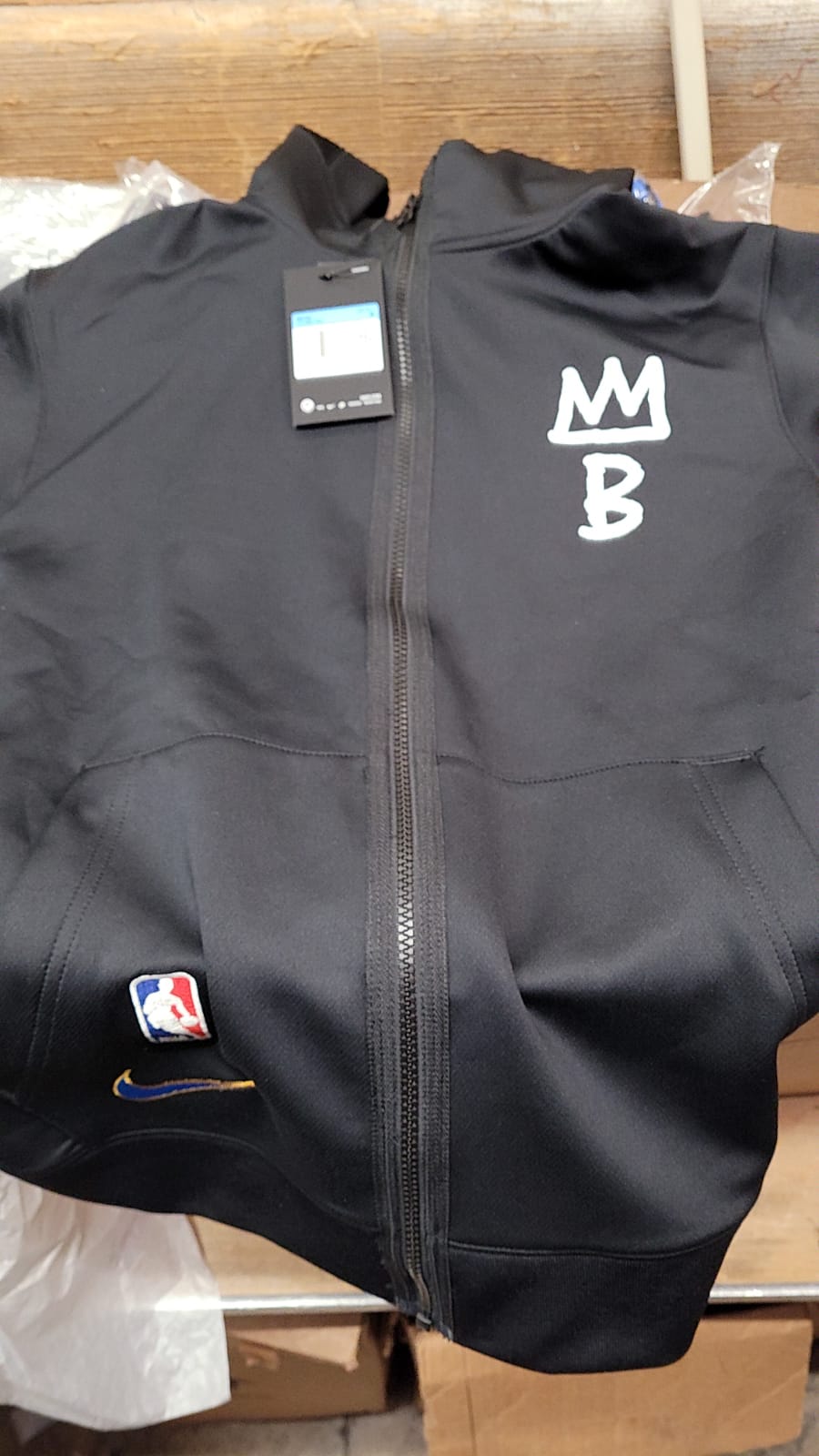 brooklyn nets warm up hoodie