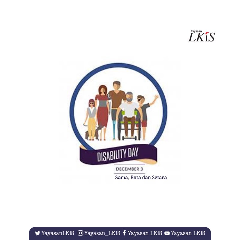 YayasanLKiS's tweet photo. Setiap tgl 3 Des kita memperingati hari Difable International dalam rangka mengembangkan wawasan masyarakat ttg persoalan-persoalan martabat hak & kesejahteraan mereka
#ylkis #aktivitasylkis #toleransi #difable #aday4all #internationalday #yogyakarta #damaratasetara #inklusif https://t.co/mnNpfdRziO