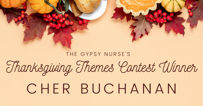 TheScrubSociety's tweet photo. Congratulations to @chermeister22 the winner of The Gypsy Nurse's Thanksgiving Contest! Cher won a pair of Apple AirPod Pros!

The answers to the contest were:
1.) Charlie Brown Thanksgiving
2.) Pumpkin Pie 
3.) Gravy
4.) Turkey

Thank you to everyone who participated! https://t.co/OJK49mASTy