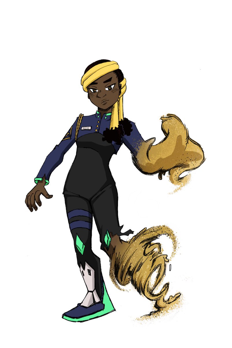 yellowflowerevy's tweet photo. OAO!! #VisibleNonbinary well snap crackle popsicles yall I wanna be visible. Been drawing MHA characters working on the art for my Batman Fan-fic (here's a taste with Polyanisian King Shark) Sonic is my fave hyperfocus. And I make original comics, stories and more. SUP! https://t.co/F8dt85goA3