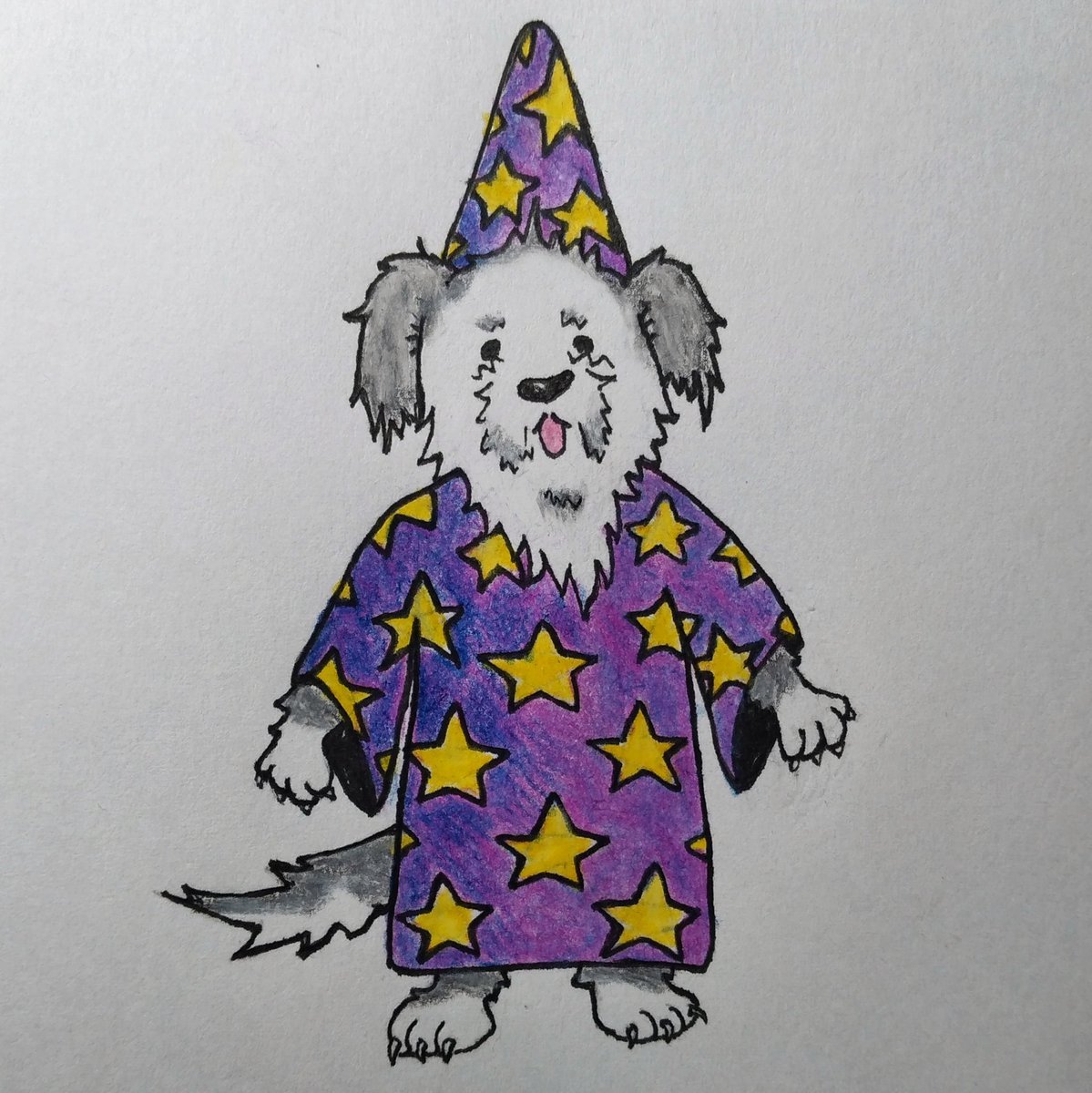 CatCharacter's tweet photo. Dog Wizard!!
#artistsoninstagram #softpencils #colorsketching #dog #dogwizard #traditionalart #ink #originalart #derwentpencils #coloursoft #dogart #oc #originalcharacter #dogsofinstagram #dogsoftwitter https://t.co/CnU8Q5c6of