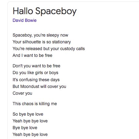 On to the backside9. SPACEBOY10. Two identical items is often used in art to symbolize same-sex relationships