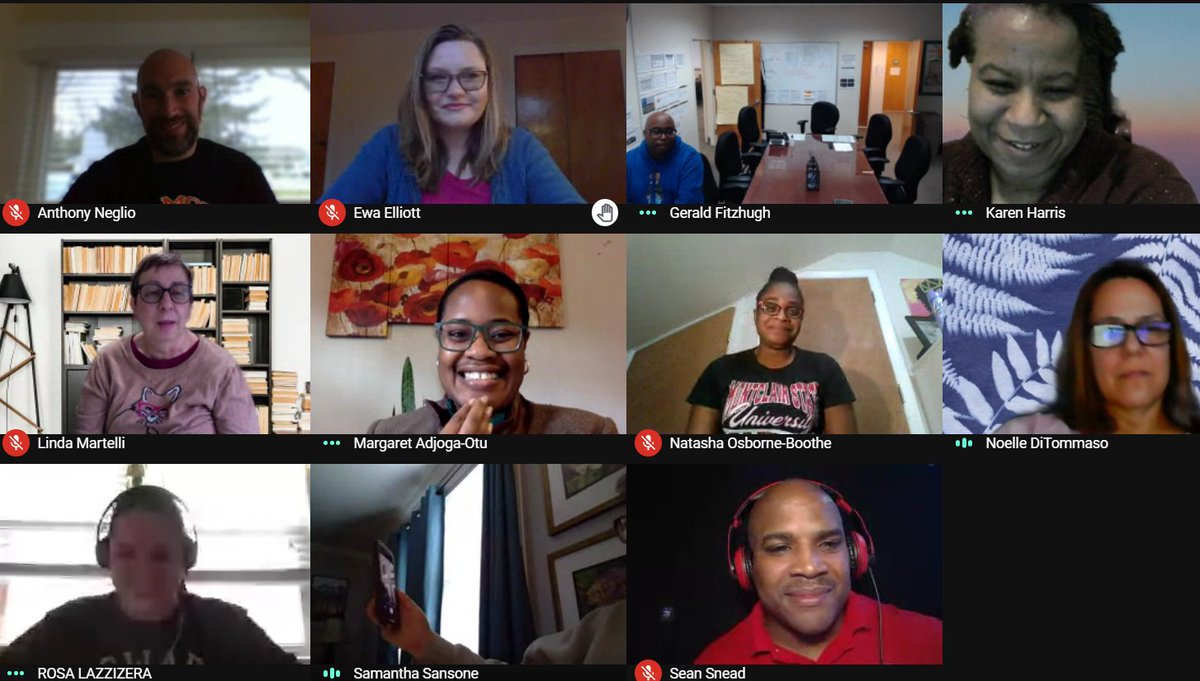 Orange Public Schools Media Specialist Team meeting with <a href="/NJASL/">NJ Assn School Libns</a> to discuss 2020 changes to NJ Standards for School Library Media. Ready for Information Literacy &amp; Digital Citizenship! @ela_orange <a href="/Gerald_Fitzhugh/">Gerald Fitzhugh II, Ed.D. 👌🏾♦️👌🏾♦️KAY</a>  #goodtogreat #orangestrong #bookstars

·