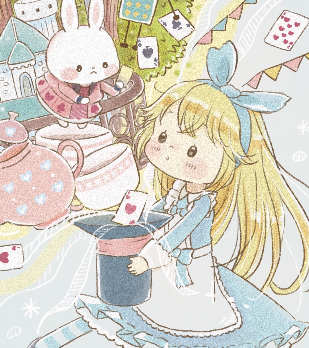 Twitter 上的 ふかみみ ご依頼受付中 今日は 1 2 3 奇術の日 マジックの日 Alice S Magic イラスト 絵 ゆるいイラスト オリジナルイラスト 今日は何の日 不思議の国のアリス 12月3日 もくようび Procreate T Co 7pbwqzak0e Twitter